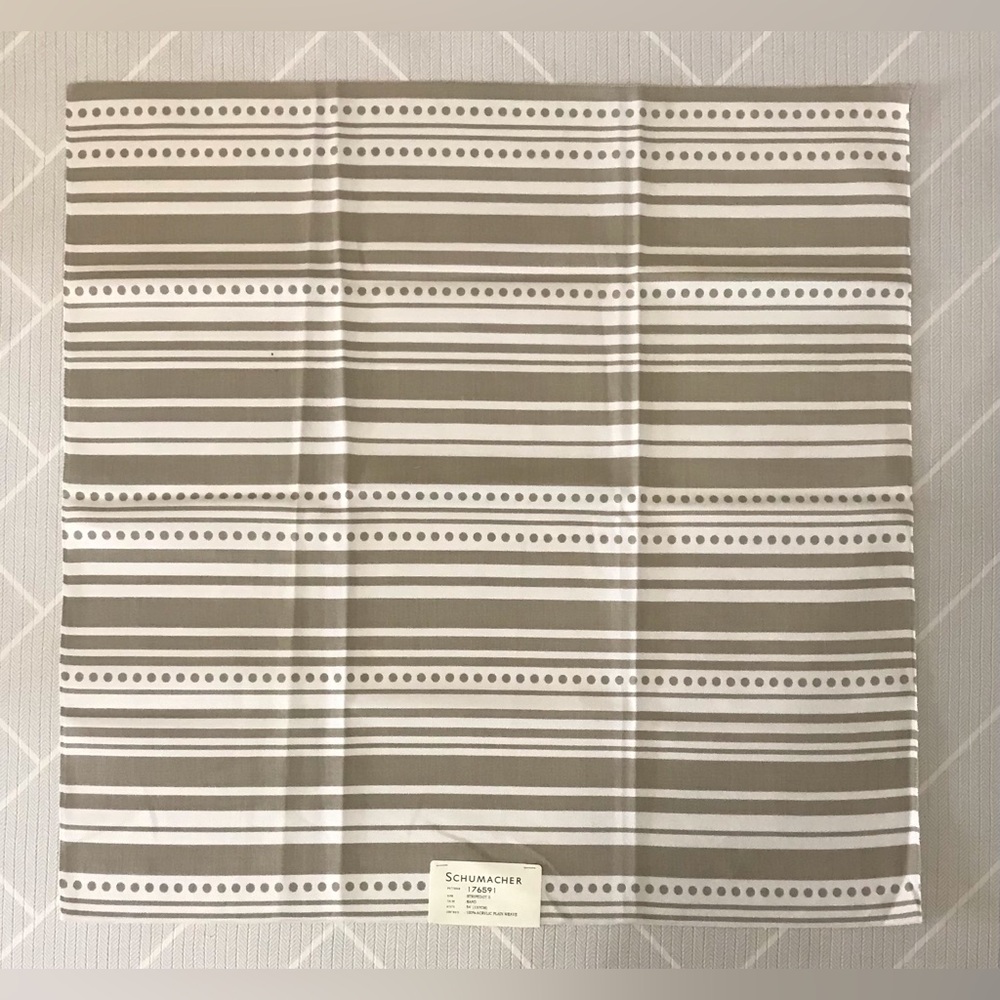 Schumacher fabric samples 26"x26" 4pcs bundle - Picture 8 of 9